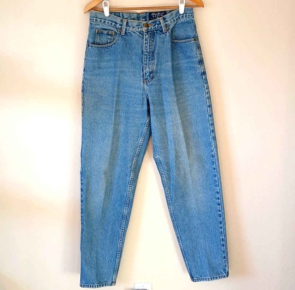 Vintage Eddie Bauer Women's Denim Jeans Loose Fit 90s